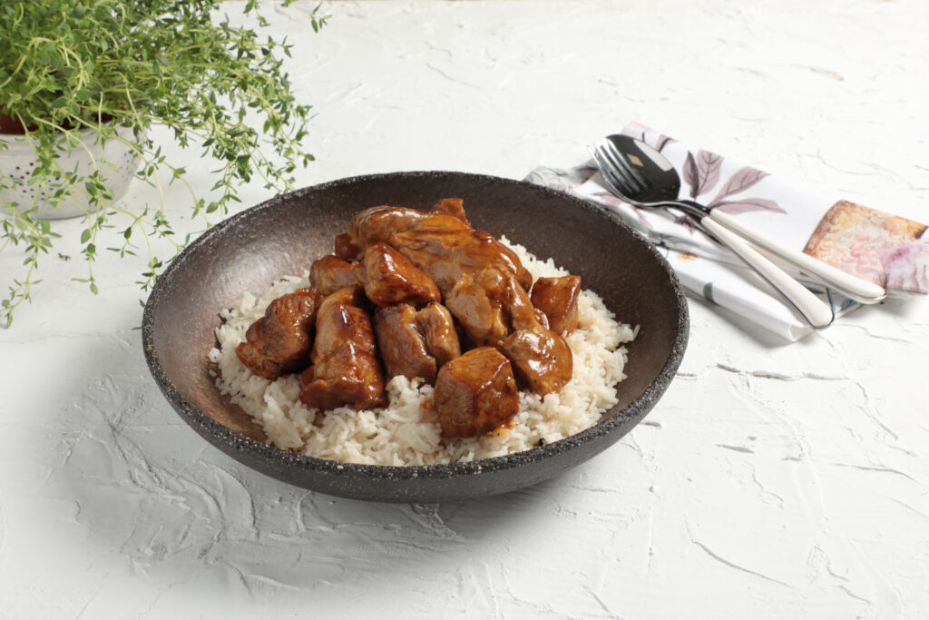 COOK at HOME - Χοιρινό κατσαρόλας με ρύζι