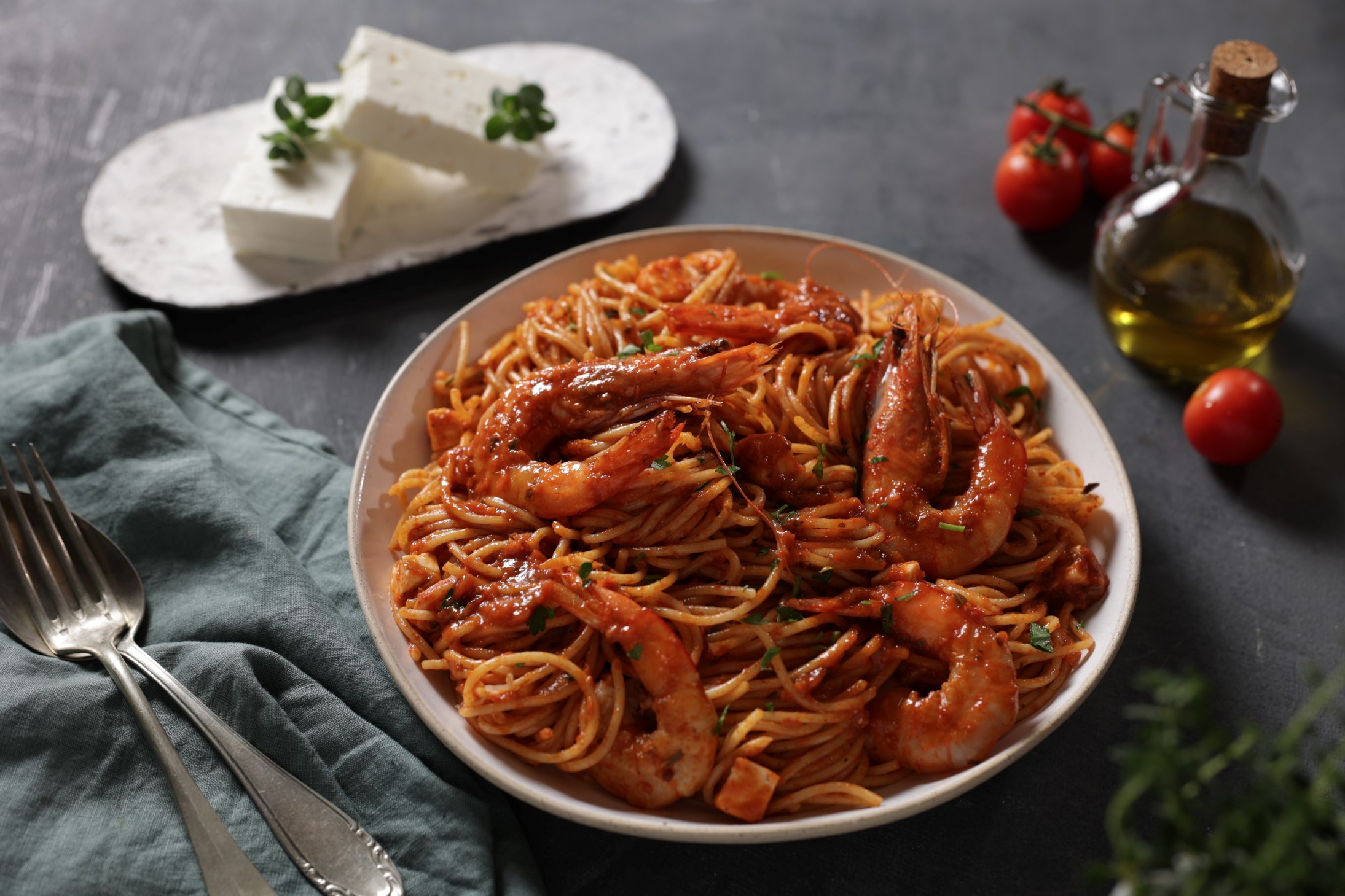 COOK at HOME_Σάλτσα μαγειρέματος για γαριδομακαρονάδα